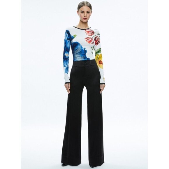 Alice + Olivia Delaina Le Parisien Top Small - Picture 3 of 13